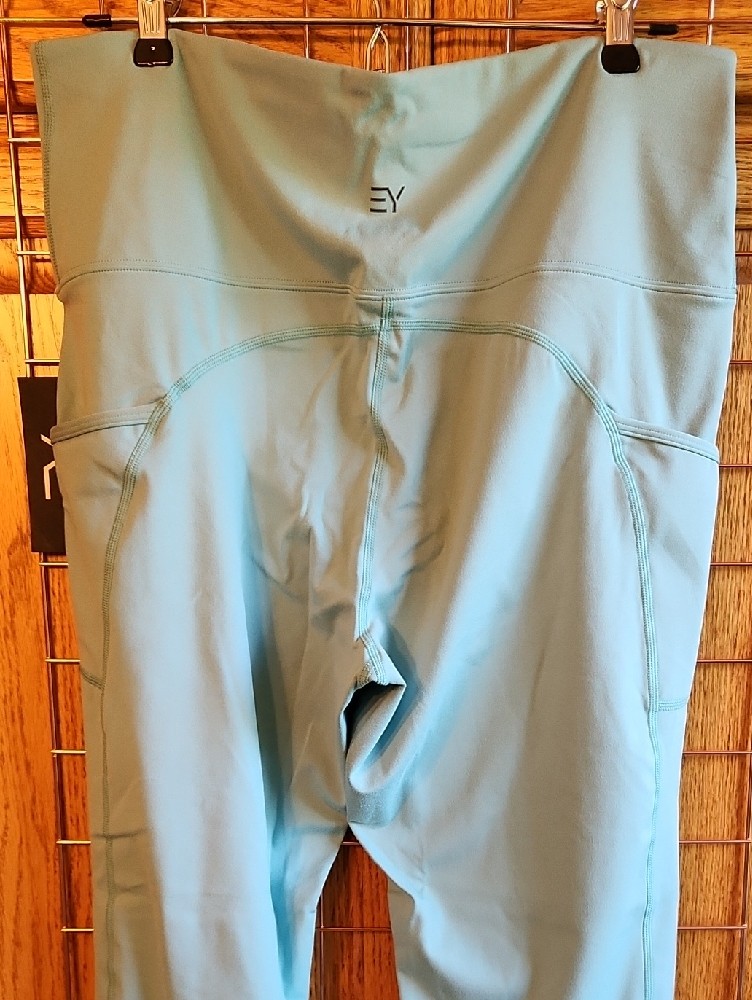 Everyday Yoga High Waisted Go-To Pocket Leggings - Aqua Green — image 6 of 8